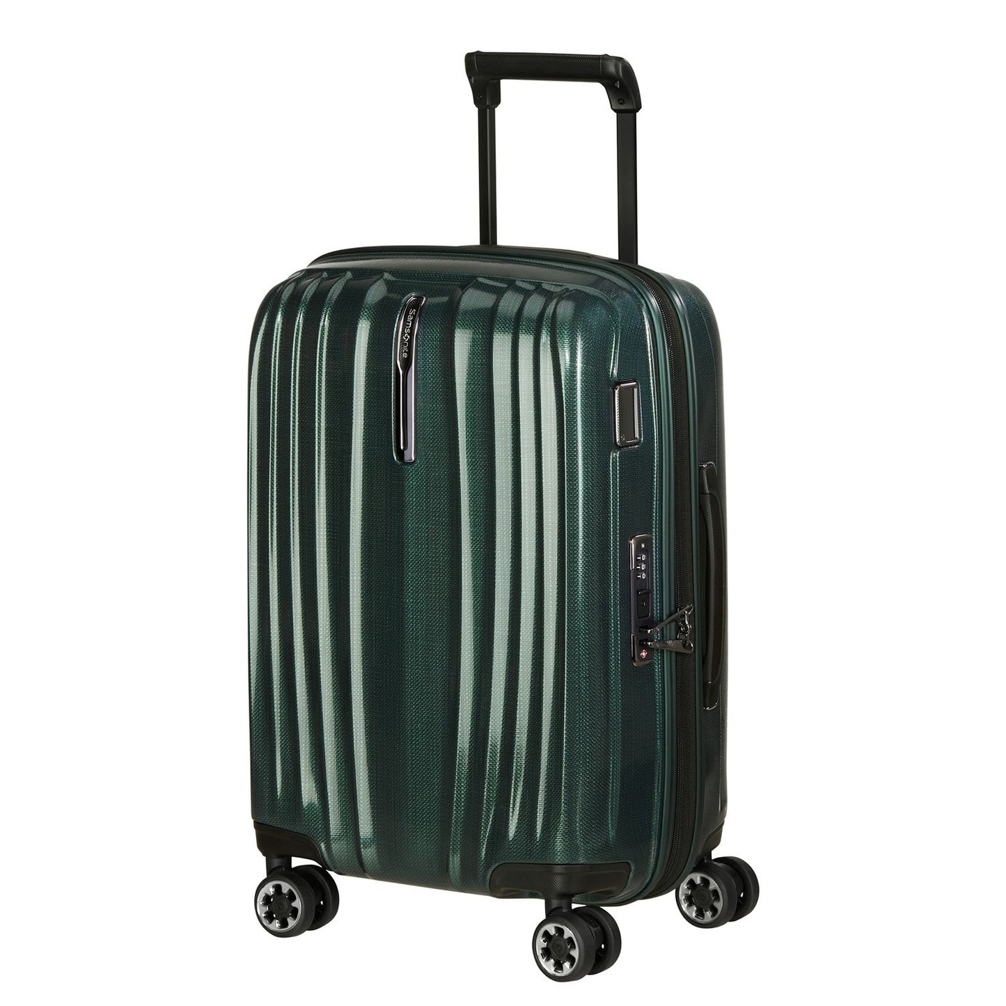Samsonite Nexis Handbagage Spinner 55 cm - Uitbreidbaar 44/51 liter - 55x35x25/28 cm - deep forest