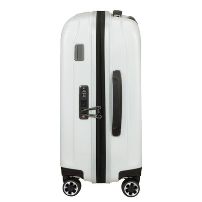 Samsonite Nexis Handbagage Spinner 55 cm - Uitbreidbaar 44/51 liter - 55x35x25/28 cm - cotton white