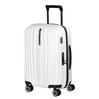 Samsonite Nexis Handbagage Spinner 55 cm - Uitbreidbaar 44/51 liter - 55x35x25/28 cm - cotton white