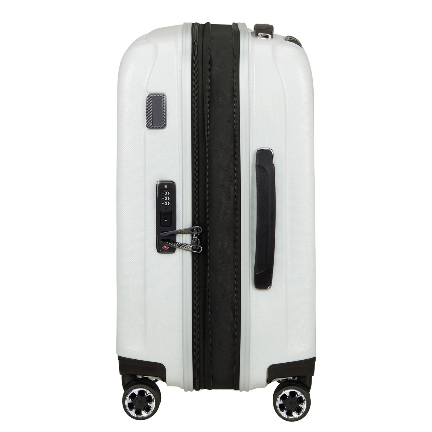 Samsonite Nexis Handbagage Spinner 55 cm - Uitbreidbaar 44/51 liter - 55x35x25/28 cm - cotton white