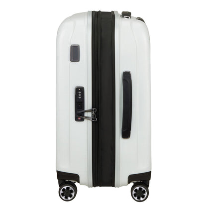 Samsonite Nexis Handbagage Spinner 55 cm - Uitbreidbaar 44/51 liter - 55x35x25/28 cm - cotton white