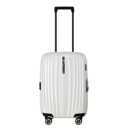 Samsonite Nexis Handbagage Spinner 55 cm - Uitbreidbaar 44/51 liter - 55x35x25/28 cm - cotton white