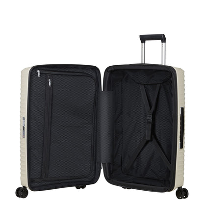 Samsonite Upscape Spinner 68 cm - Uitbreidbaar 75/83 liter - 68x47x28/31 cm - sandstone