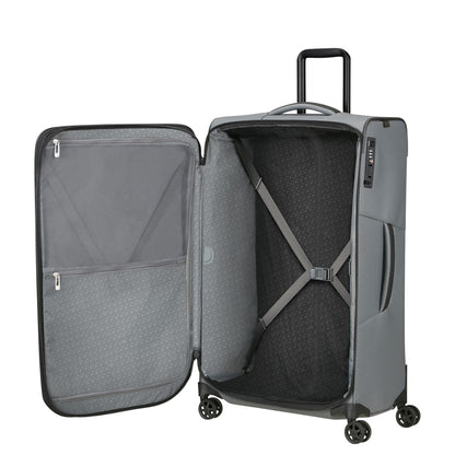 Samsonite Respark Spinner 79 cm - Uitbreidbaar 124/140 liter - 79x48x31/35 cm - charcoal amber