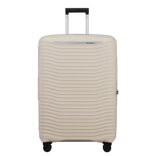 Samsonite Upscape Spinner 75 cm - Uitbreidbaar 104/114 liter - 75x51x30/33 cm - sandstone