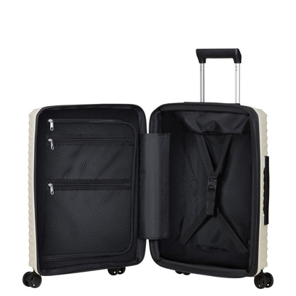 Samsonite Upscape Handbagage Spinner 55 cm - Uitbreidbaar 39/45 liter - 55x40x20/23 cm - sandstone