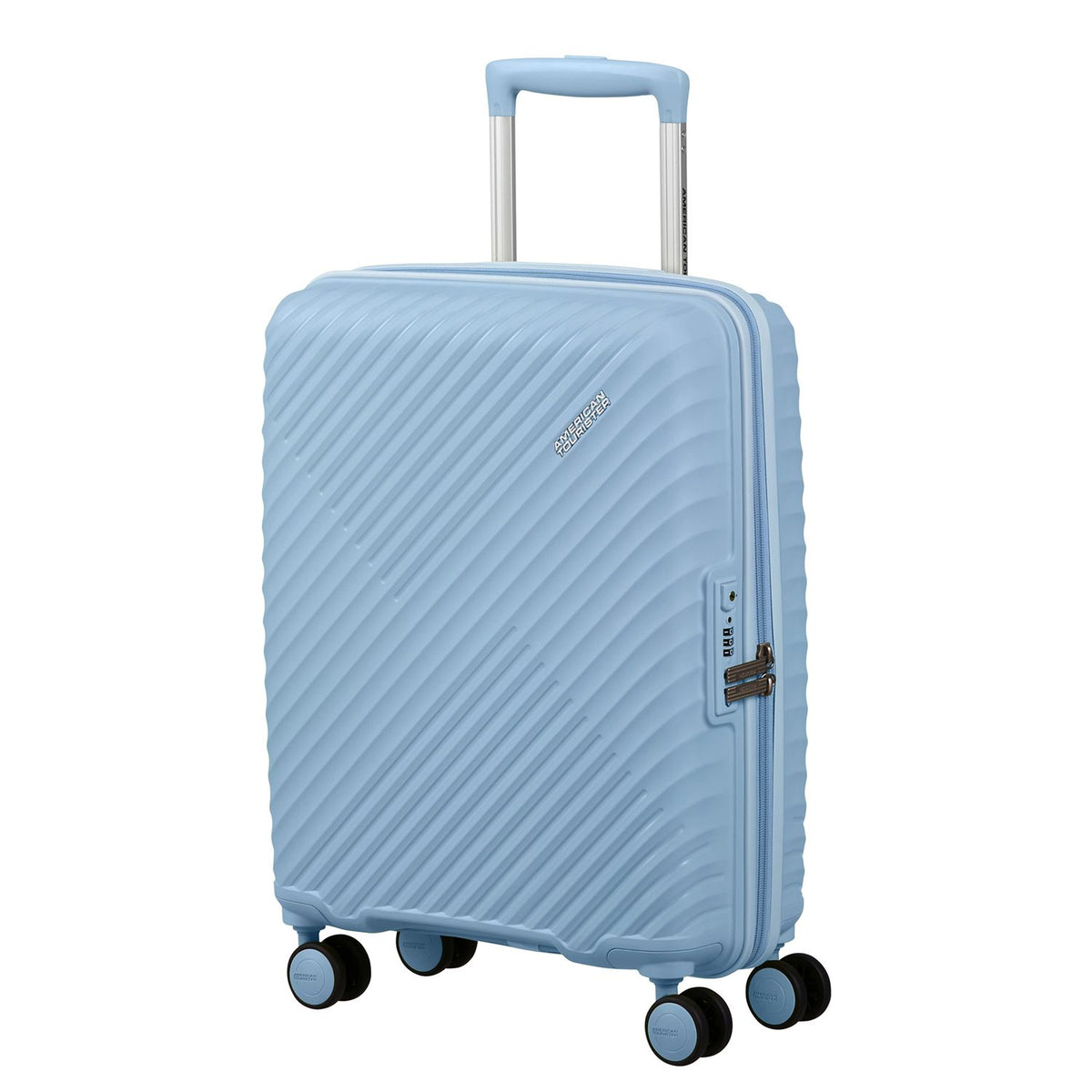 American Tourister Diablast Handbagage Spinner 55 cm - 35 liter - 55x40x20 cm - glacier blue