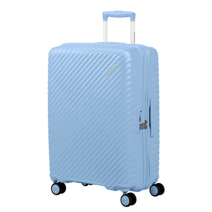 American Tourister Diablast Spinner 68 cm - Uitbreidbaar 81/91 liter - 68x47x31/34 cm - glacier blue
