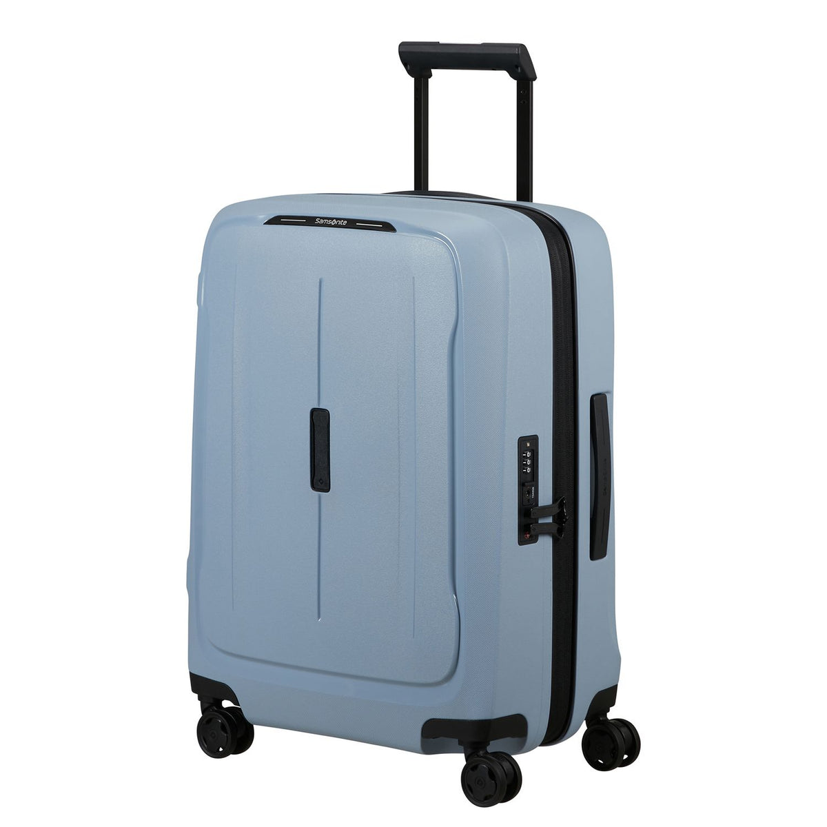 Samsonite Essens Handbagage Spinner 55 cm - Uitbreidbaar 50/57 liter - 55 x 40 x 23/26 cm - fog blue