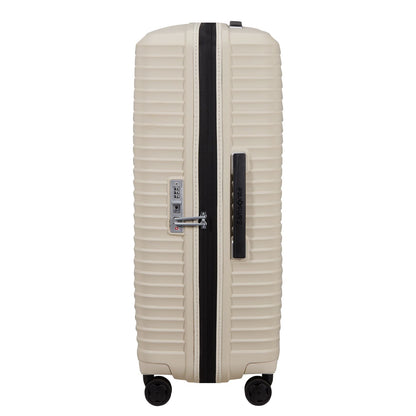 Samsonite Upscape Spinner 75 cm - Uitbreidbaar 104/114 liter - 75x51x30/33 cm - sandstone