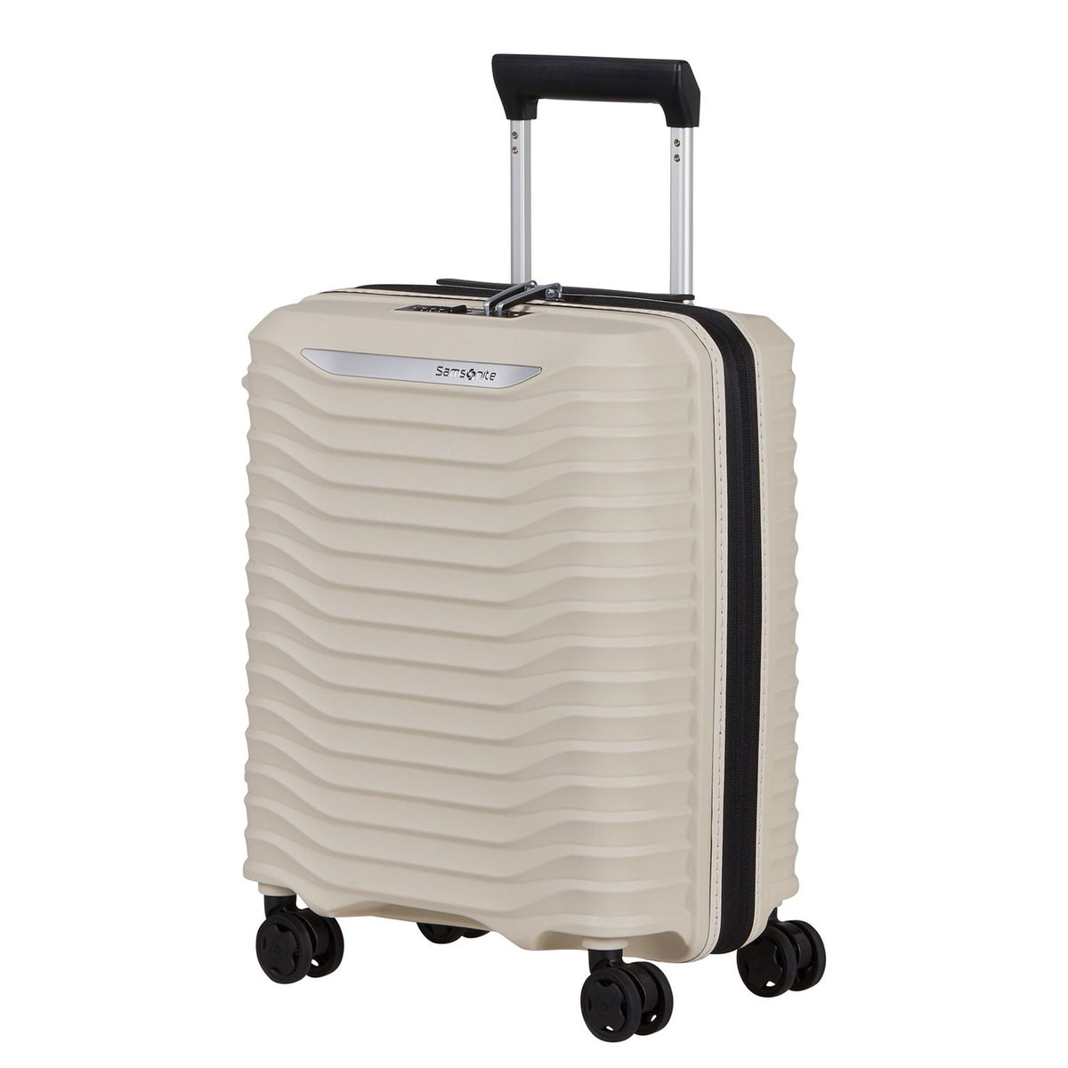 Samsonite Upscape Underseater Spinner 45 cm - Uitbreidbaar 28/32 liter - 45x36x20/23 cm - sandstone