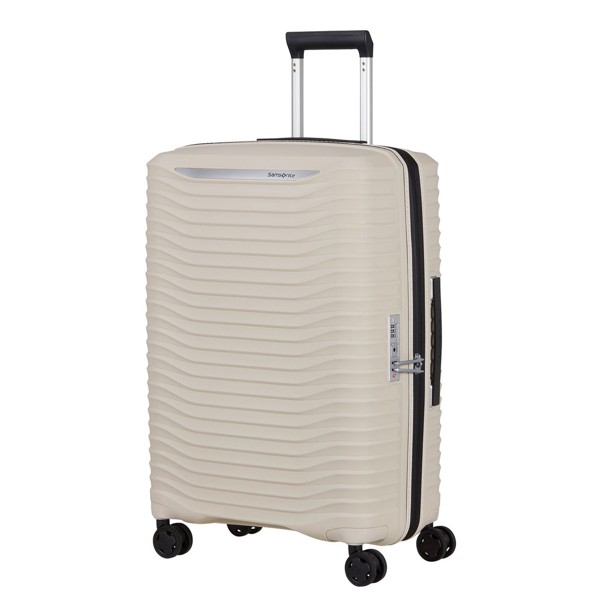 Samsonite Upscape Spinner 68 cm - Uitbreidbaar 75/83 liter - 68x47x28/31 cm - sandstone