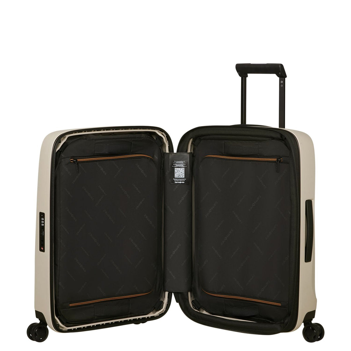Samsonite Essens Handbagage Spinner 55 cm - Uitbreidbaar 50/57 liter - 55 x 40 x 23/26 cm - sandstone