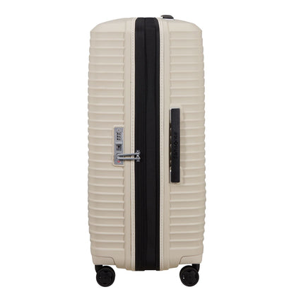 Samsonite Upscape Spinner 75 cm - Uitbreidbaar 104/114 liter - 75x51x30/33 cm - sandstone