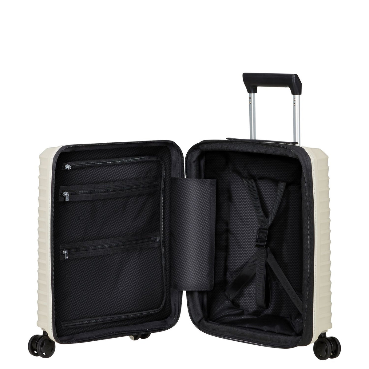 Samsonite Upscape Underseater Spinner 45 cm - Uitbreidbaar 28/32 liter - 45x36x20/23 cm - sandstone