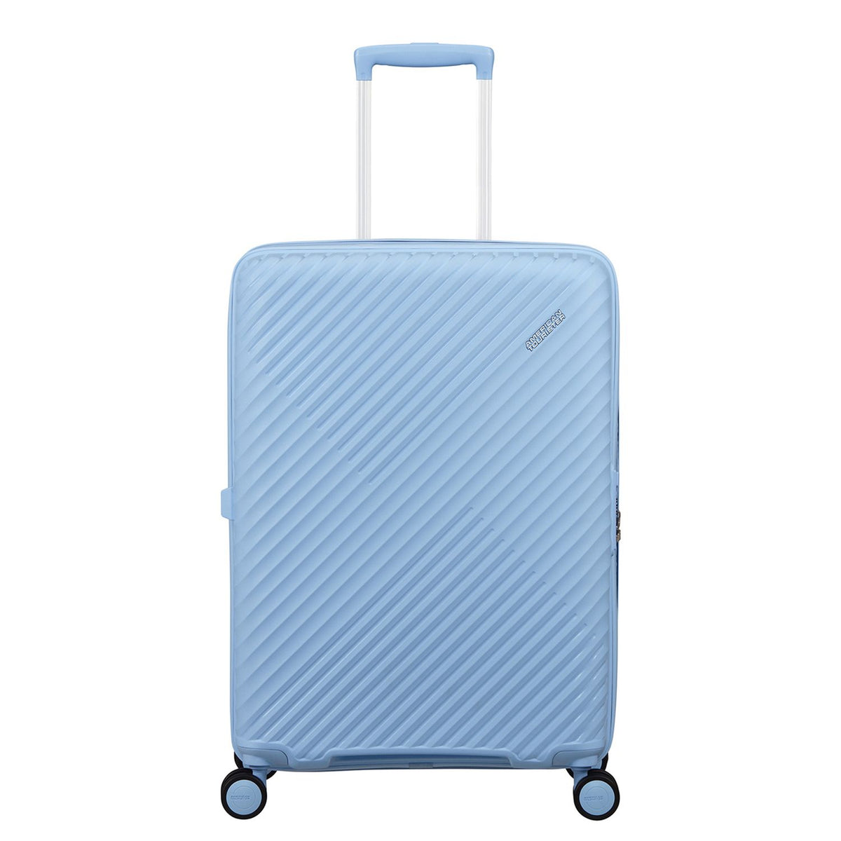 American Tourister Diablast Spinner 68 cm - Uitbreidbaar 81/91 liter - 68x47x31/34 cm - glacier blue