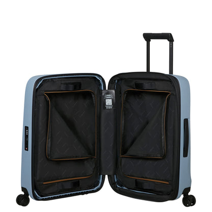 Samsonite Essens Handbagage Spinner 55 cm - Uitbreidbaar 50/57 liter - 55 x 40 x 23/26 cm - fog blue