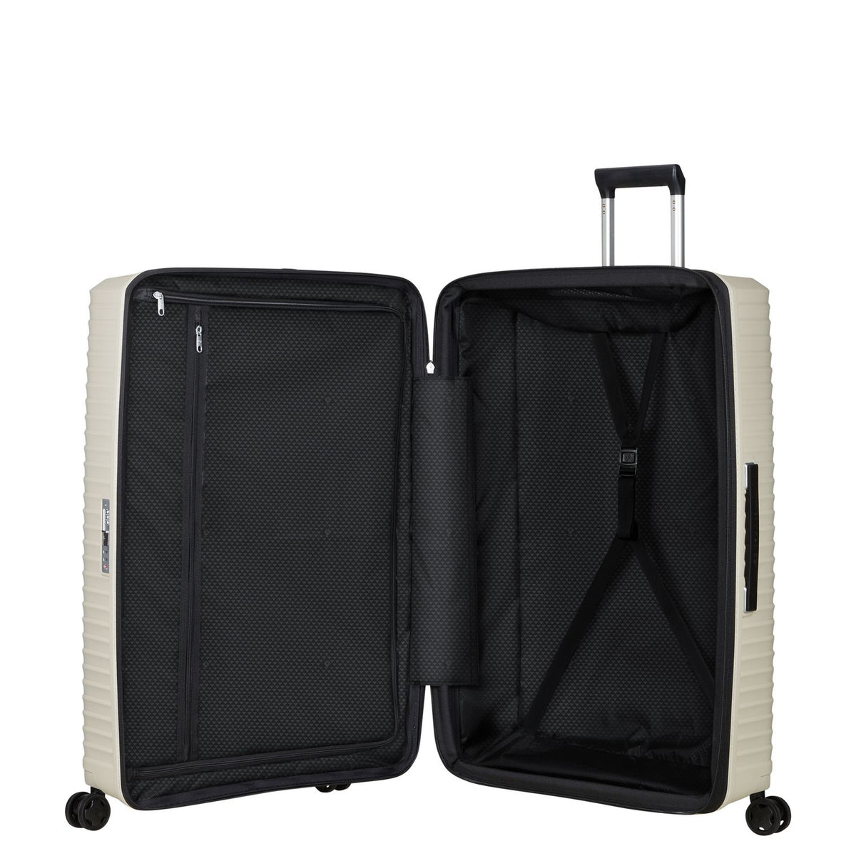 Samsonite Upscape Spinner 81 cm - Uitbreidbaar 133/145 liter - 81x54x34/37 cm - sandstone