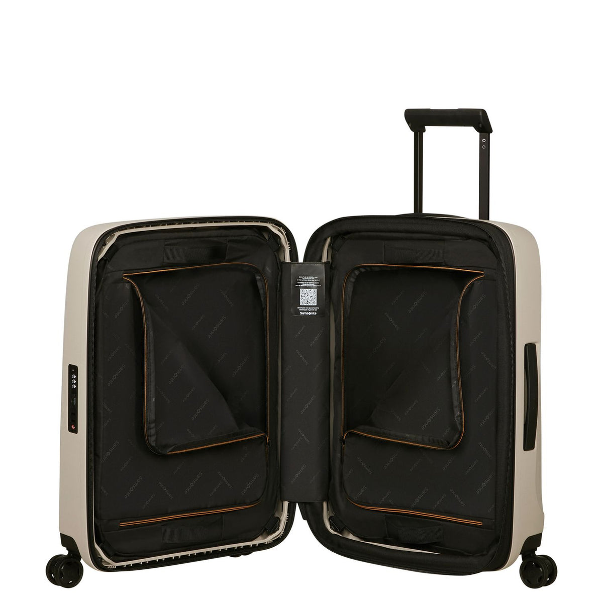 Samsonite Essens Handbagage Spinner 55 cm - Uitbreidbaar 50/57 liter - 55 x 40 x 23/26 cm - sandstone