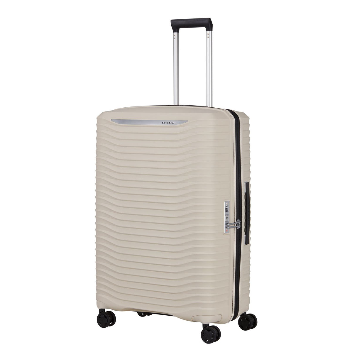 Samsonite Upscape Spinner 75 cm - Uitbreidbaar 104/114 liter - 75x51x30/33 cm - sandstone