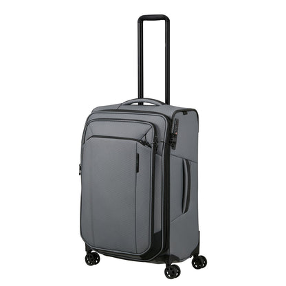 Samsonite Respark Spinner 67 cm - Uitbreidbaar 82/92 liter - 67x43x29/33 cm - charcoal amber