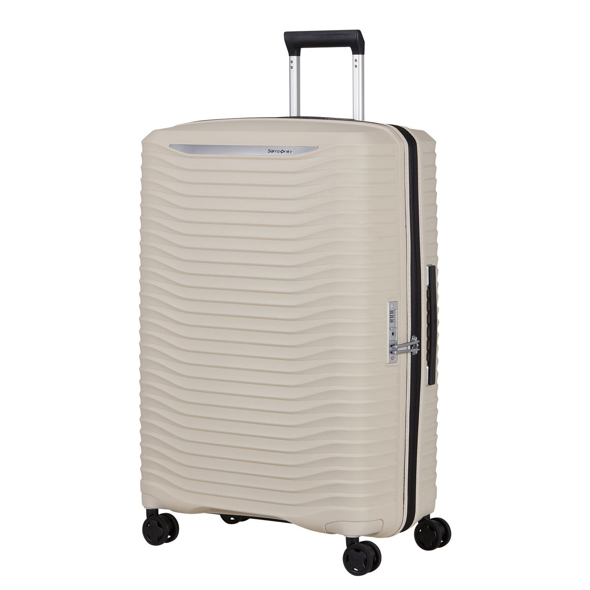 Samsonite Upscape Spinner 75 cm - Uitbreidbaar 104/114 liter - 75x51x30/33 cm - sandstone