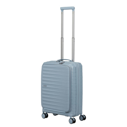 American Tourister FastForward Handbagage Spinner 55 cm - Uitbreidbaar 37/44 liter - 55x40x20/23 cm - steel blue