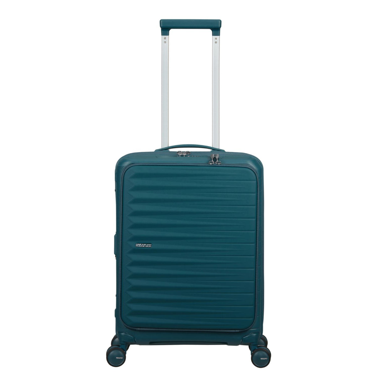 American Tourister FastForward Handbagage Spinner 55 cm - Uitbreidbaar 37/44 liter - 55x40x20/23 cm - totally teal