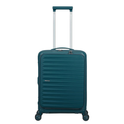 American Tourister FastForward Handbagage Spinner 55 cm - Uitbreidbaar 37/44 liter - 55x40x20/23 cm - totally teal