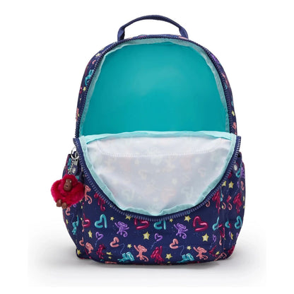 Kipling Kipling Seoul College Extra Rugzak School - 15" laptopvak balloon monkey