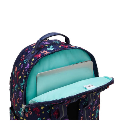 Kipling Kipling Seoul College Extra Rugzak School - 15" laptopvak balloon monkey