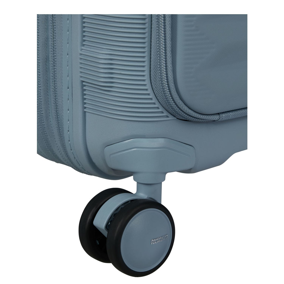 American Tourister FastForward Handbagage Spinner 55 cm - Uitbreidbaar 37/44 liter - 55x40x20/23 cm - steel blue