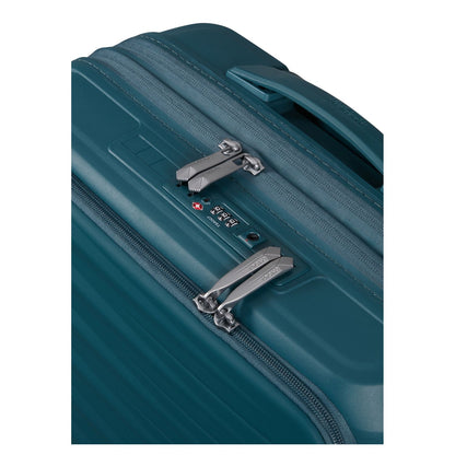 American Tourister FastForward Handbagage Spinner 55 cm - Uitbreidbaar 37/44 liter - 55x40x20/23 cm - totally teal