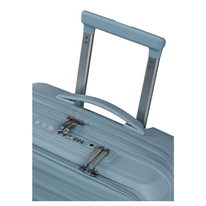 American Tourister FastForward Handbagage Spinner 55 cm - Uitbreidbaar 37/44 liter - 55x40x20/23 cm - steel blue