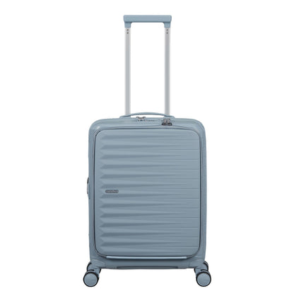 American Tourister FastForward Handbagage Spinner 55 cm - Uitbreidbaar 37/44 liter - 55x40x20/23 cm - steel blue