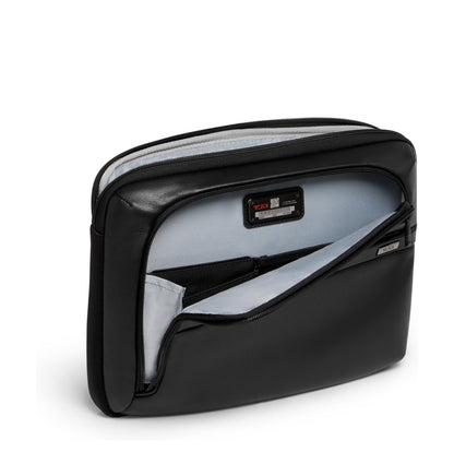 TUMI Alpha 13" Laptophoes Leer black leather