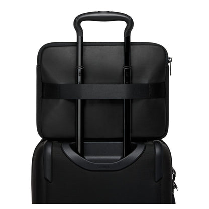 TUMI Alpha 13" Laptophoes Leer black leather