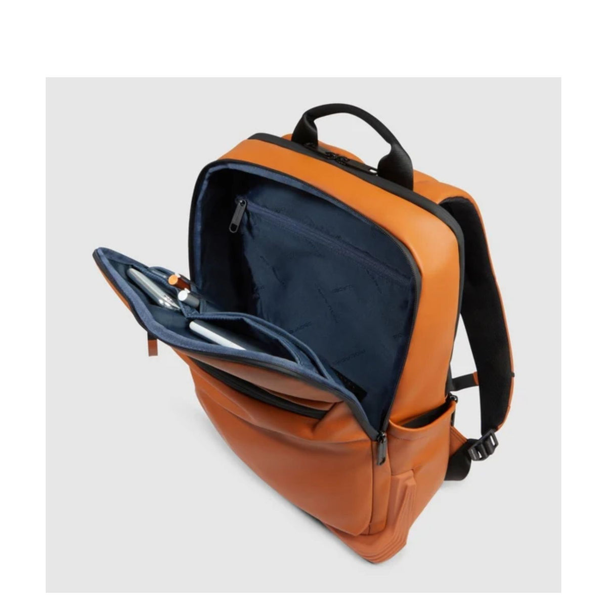 Piquadro Corner 2.0 Rugzak - 17 liter - 15.6" laptopvak - azul2