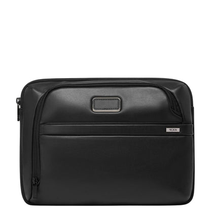 TUMI Alpha 13" Laptophoes Leer black leather