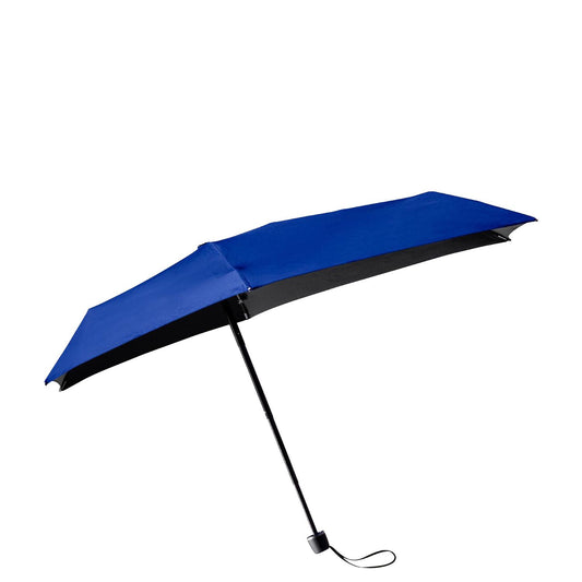 Senz Micro Opvouwbare Stormparplu - Cooltech met UPF 50+ - luminous blue