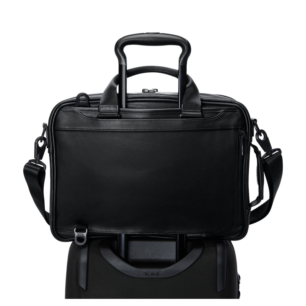 TUMI Alpha 3-in-1 Schoudertas - 16" laptopvak - draagbaar als rugzak - black