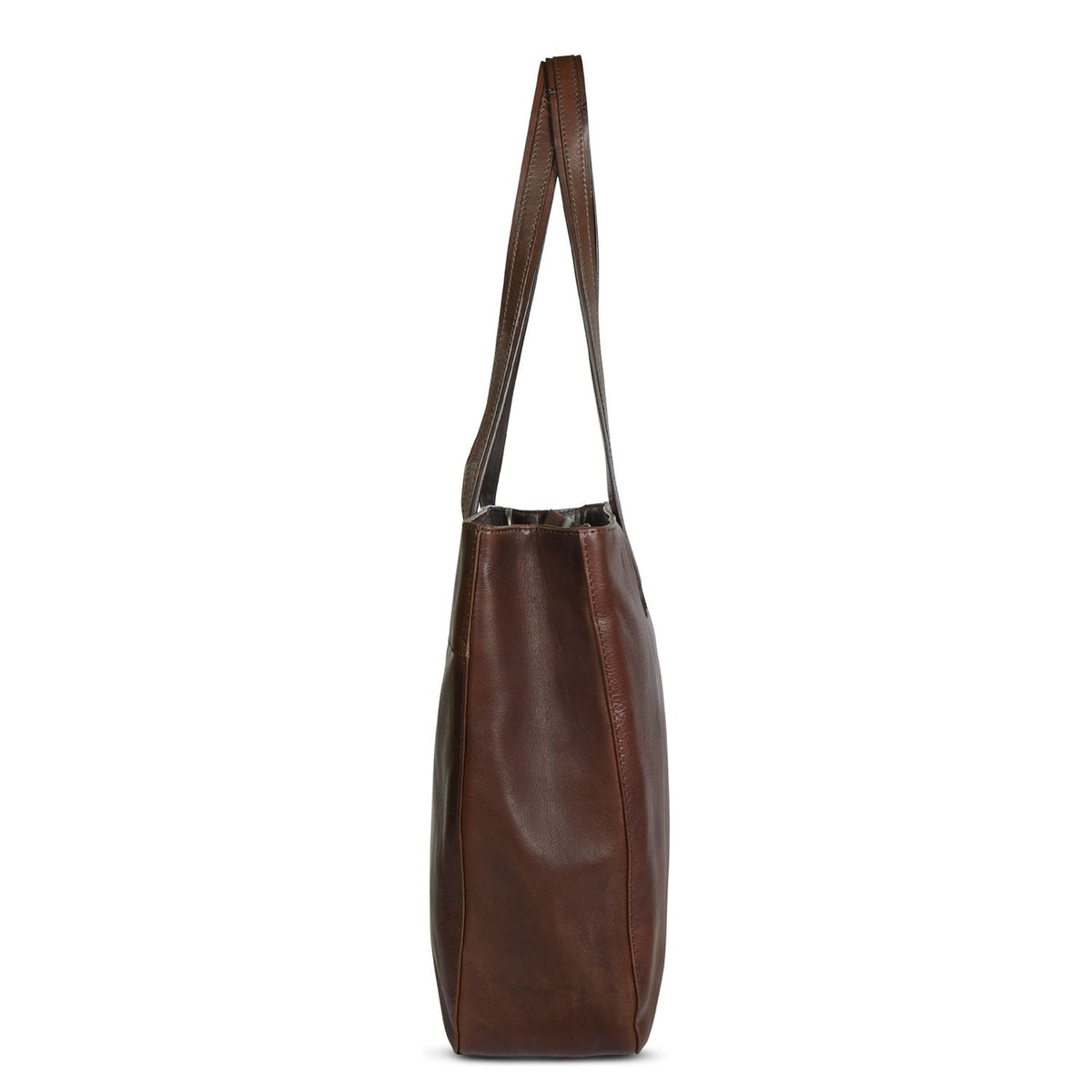 Plevier Burbidge Shopper - 16" laptopvak - afneembare schouderriem - bruin