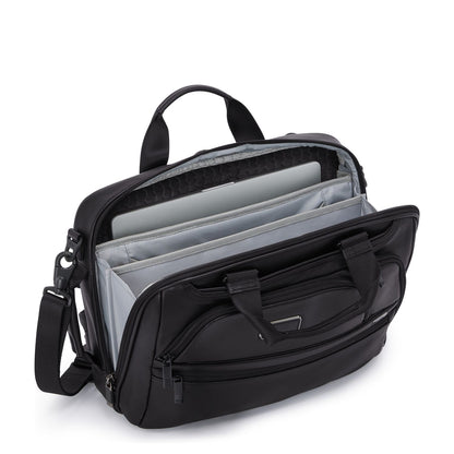 TUMI Alpha 3-in-1 Schoudertas - 16" laptopvak - draagbaar als rugzak - black