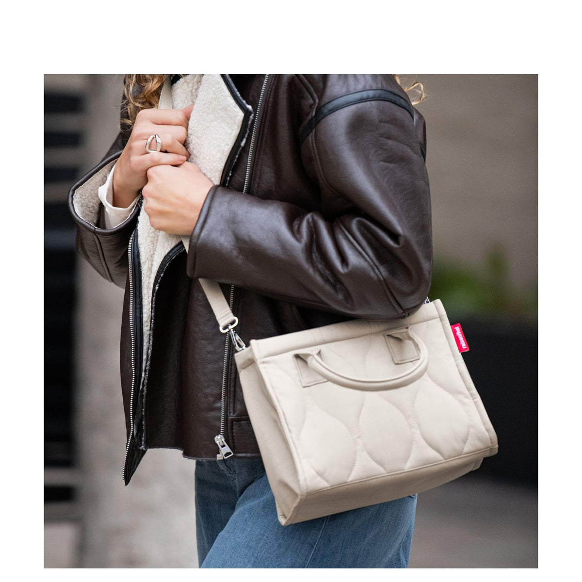 Reisenthel Daily Shoppper XS puffer stone