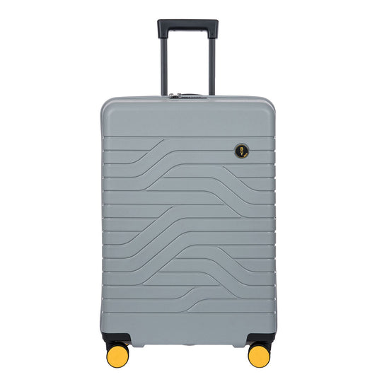 Bric's Ulisse Spinner 70 cm - Uitbreidbaar 90/100 liter - 70x49x28/32 cm - grijs