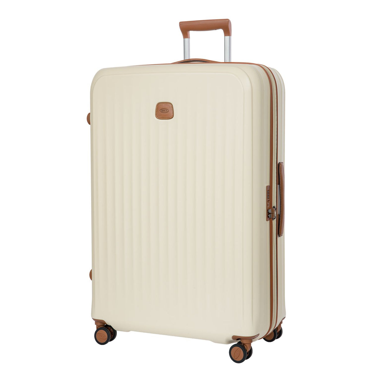 Bric's Taormina Spinner 82 cm - Uitbreidbaar 128/135 liter - 82x57x30/34 cm - cream