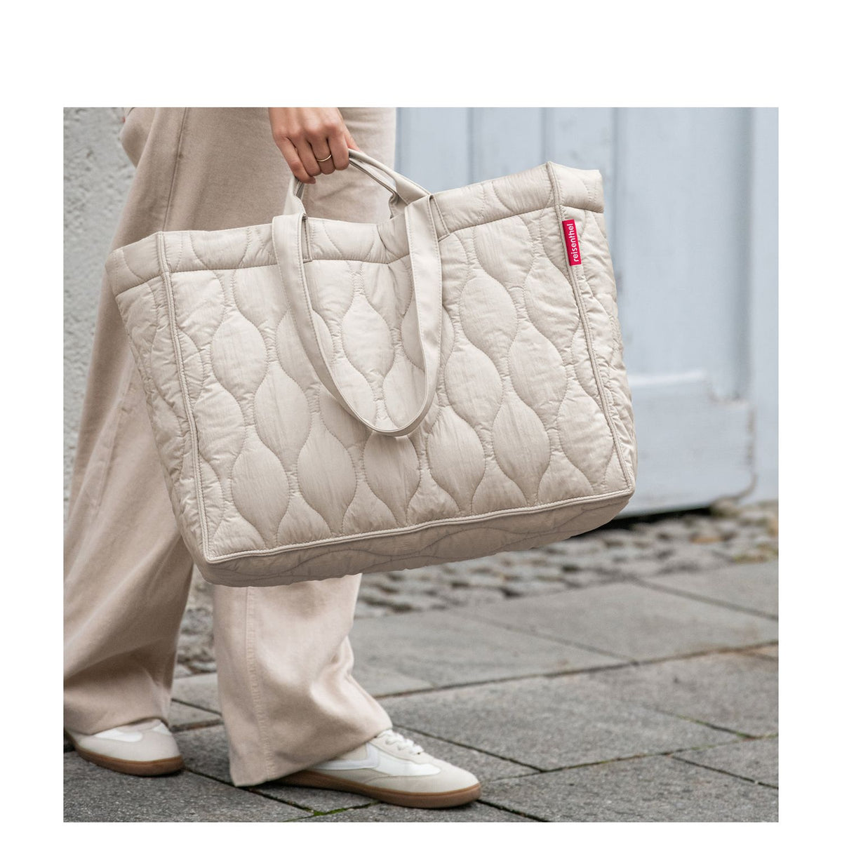 Reisenthel Softshopper Shopper puffer stone