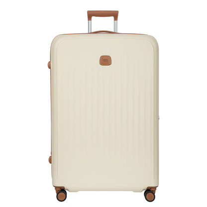Bric's Taormina Spinner 82 cm - Uitbreidbaar 128/135 liter - 82x57x30/34 cm - cream