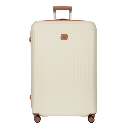 Bric's Taormina Spinner 82 cm - Uitbreidbaar 128/135 liter - 82x57x30/34 cm - cream