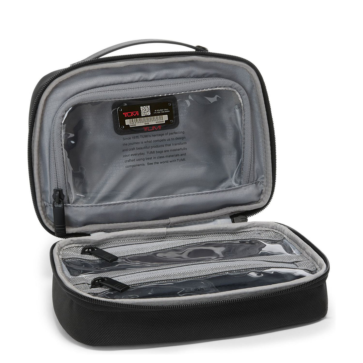 TUMI Alpha Split Toilettas Ballistic Nylon black